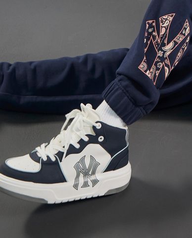  MLB - Giày sneakers cổ cao thời trang Chunky Liner High 