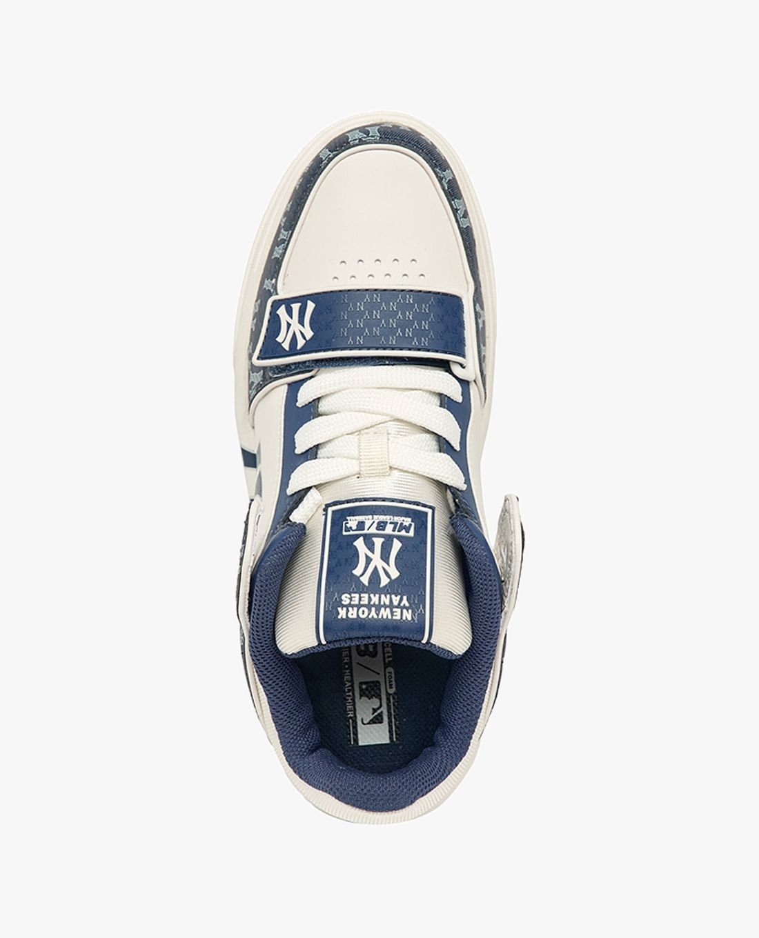 MLB - Giày sneakers unisex cổ thấp Chunky Liner Mid Denim