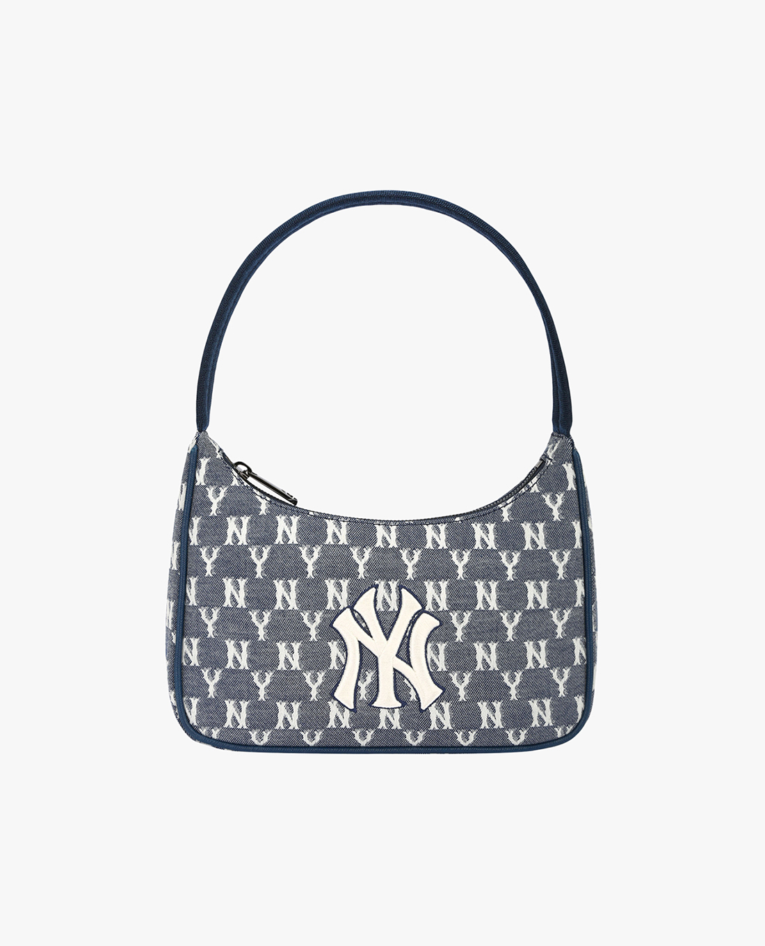 MLB - Túi đeo vai chữ nhật Jacquard Monogram