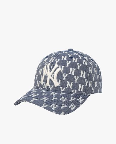  MLB - Nón bóng chày Monogram Jacquard 