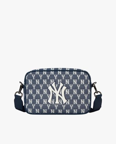  MLB - Túi đeo chéo chữ nhật Jacquard  Monogram 