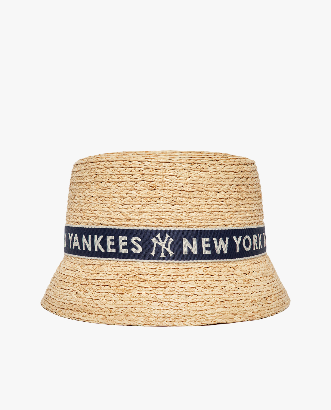 MLB - Nón cói bucket thời trang Raffia Wide