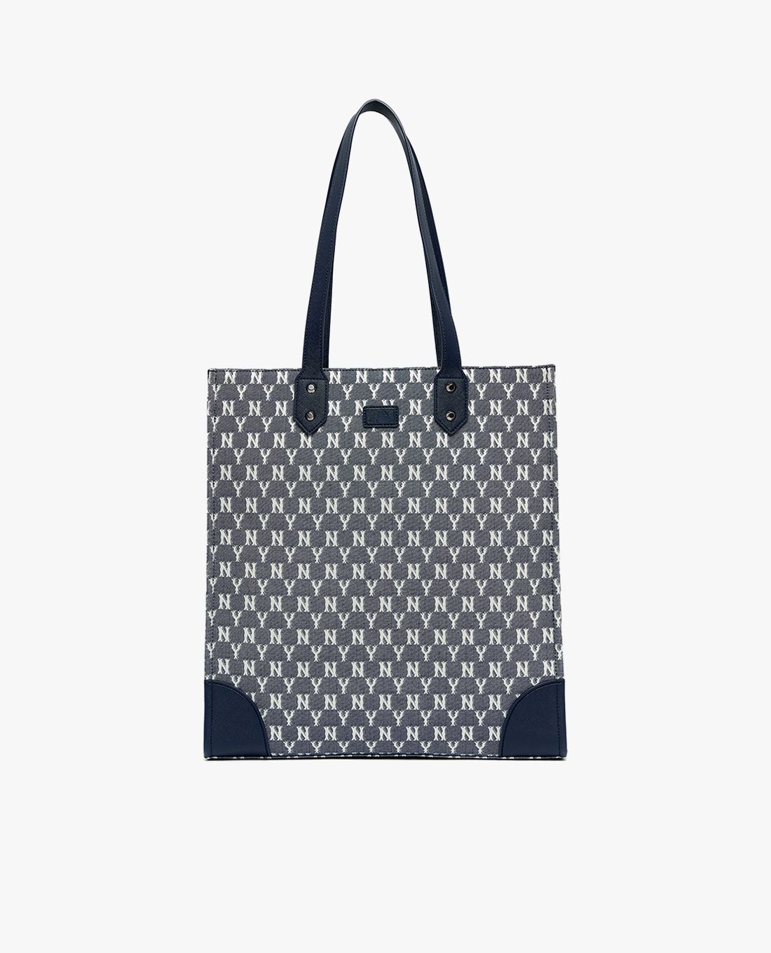 MLB - Túi tote unisex chữ nhật Monogram Jacquard Shopper MLB