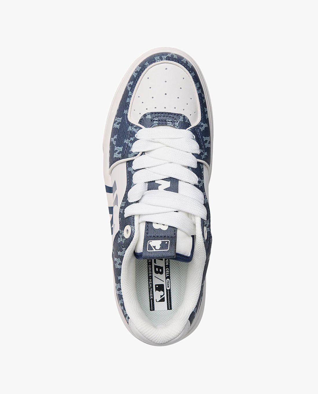 MLB - Giày sneakers unisex cổ thấp Chunky Liner Denim