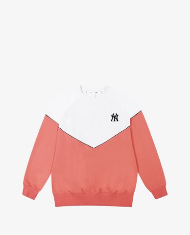  MLB - Áo sweatshirt phom suông tay dài Retro 