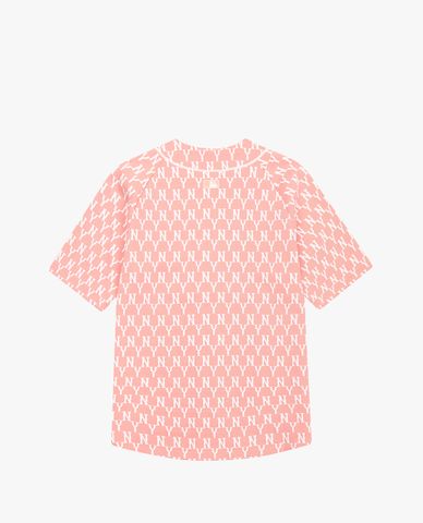  MLB - Áo thun bóng chày Monogram Baseball 