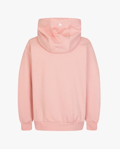  MLB - Áo hoodie tay dài phối mũ trùm Small Logo 