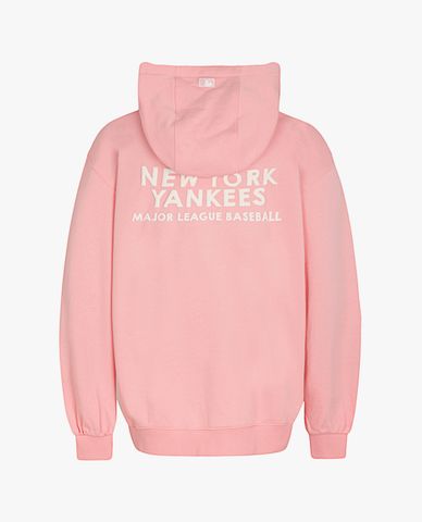  MLB - Áo hoodie tay dài phối mũ trùm Logo 