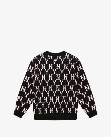  MLB - Áo khoác cardigan tay dài Monogram 