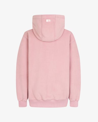  MLB - Áo sweatshirt tay dài có mũ phối zip Fleece 