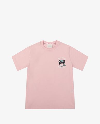  MLB - Áo thun cổ tròn ngắn tay Bark Cap 