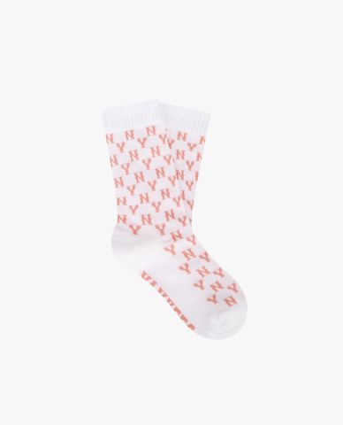  MLB - Vớ cổ cao thời trang Monogram 
