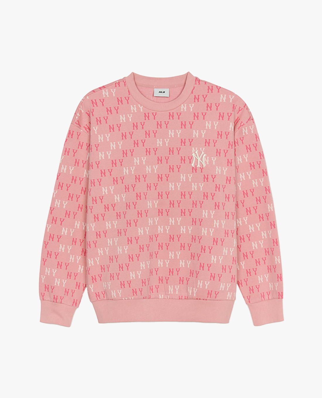 MLB - Áo sweatshirt unisex cổ tròn tay dài Classic Monogram Jaquard