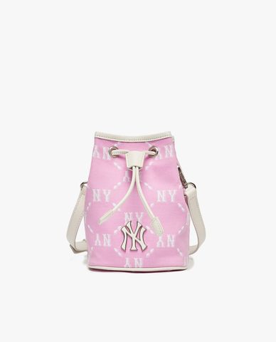  MLB - Túi rút dây unisex Monogram Diamond Jacquard 