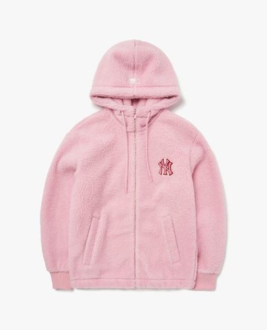  MLB - Áo khoác phối mũ Like Ice Hooded Fleece 