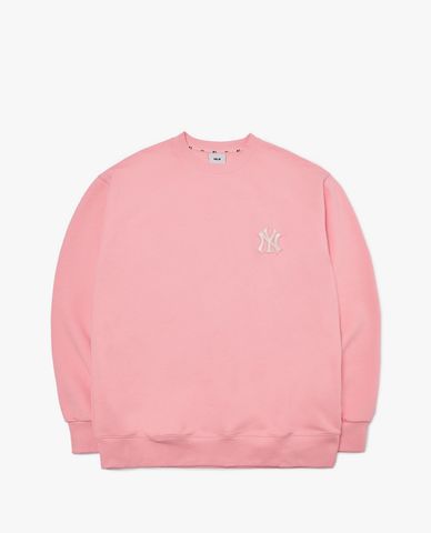  MLB - Áo sweatshirt phom suông Check 
