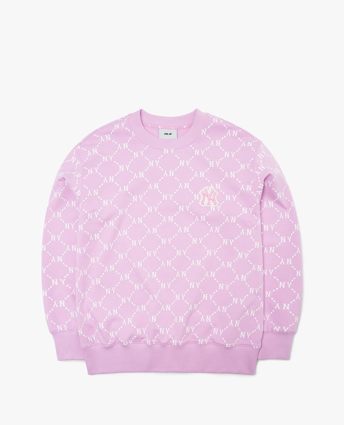 MLB - Áo sweatshirt tay dài cổ tròn Diamond Monogram