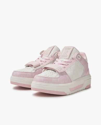  MLB - Giày sneakers unisex cổ thấp Chunky Liner Mid Classic Monogram 