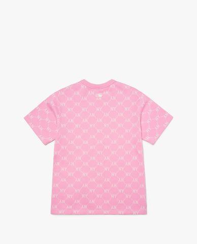  MLB - Áo thun phom suông ngắn tay Diamond Monogram 