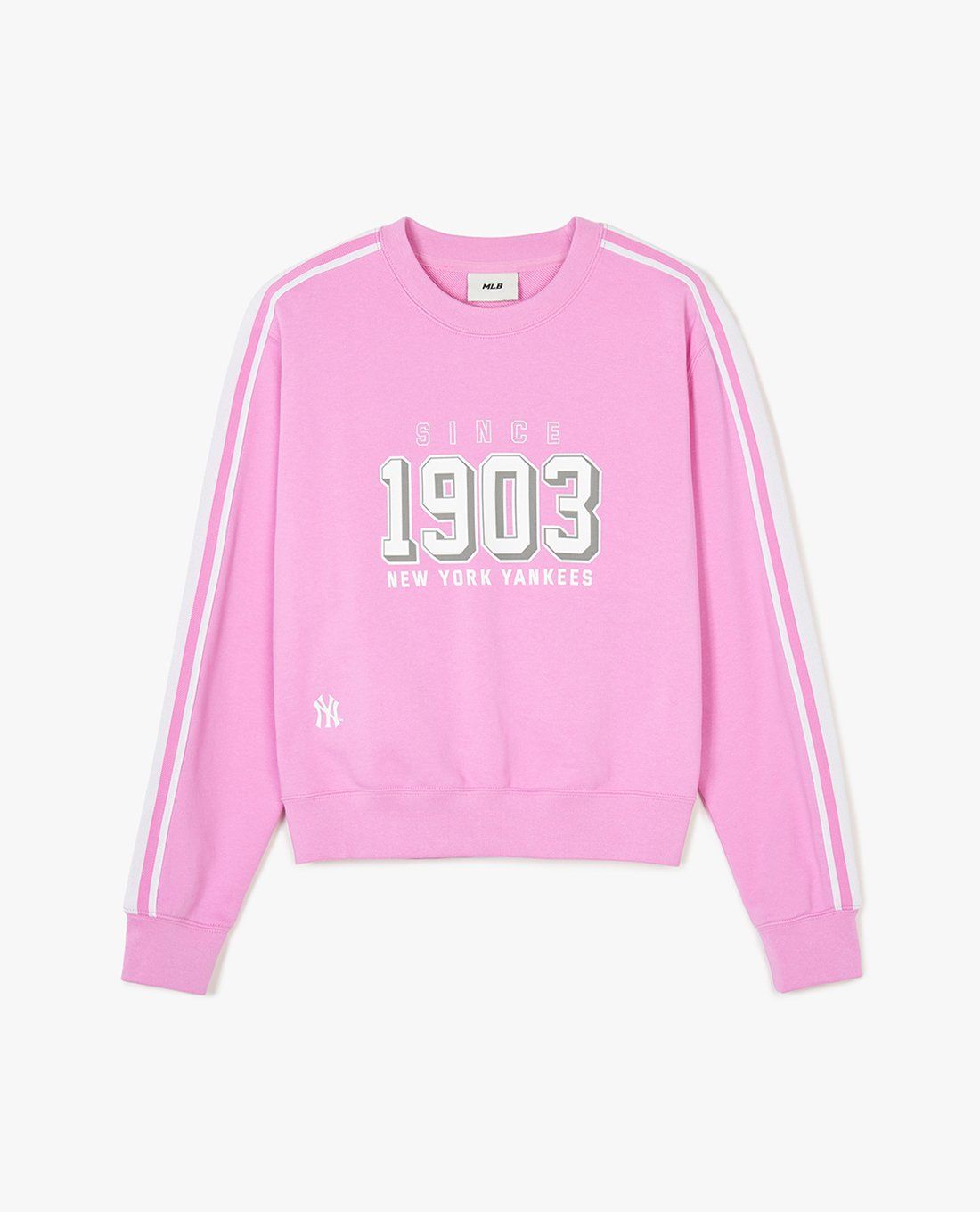 MLB - Áo sweatshirt nữ cổ tròn tay dài Sportive Varsity