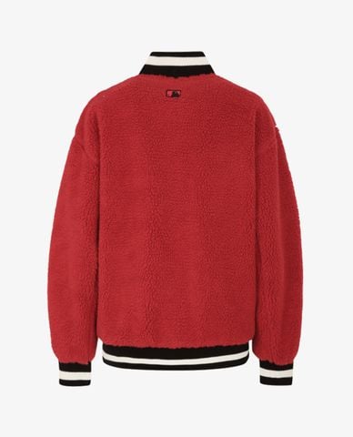  MLB - Áo khoác bóng chày New York Yankees Sheep Boa Solid 