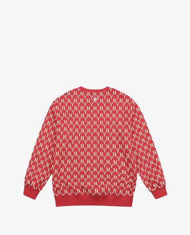  MLB - Áo sweatshirt họa tiết Monogram 