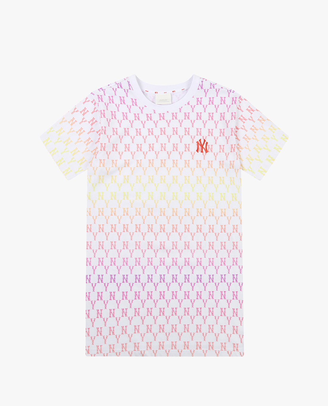 MLB - Đầm mini phom suông tay ngắn Monogram