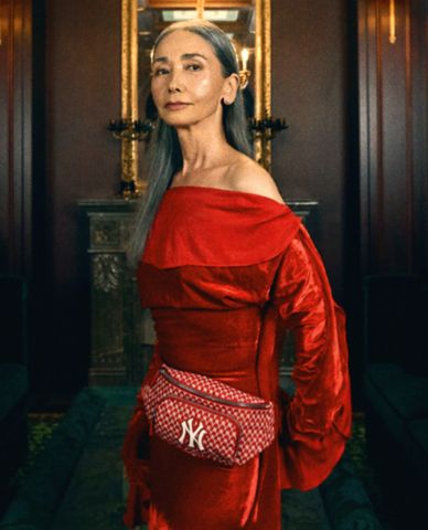  MLB - Túi bao tử thời trang New York Yankees 