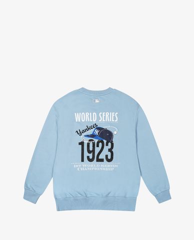  MLB - Áo sweatshirt tay dài cổ tròn Retro 