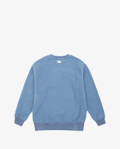  MLB - Áo sweatshirt phom suông tay dài Fleece Basic Logo Overfit 