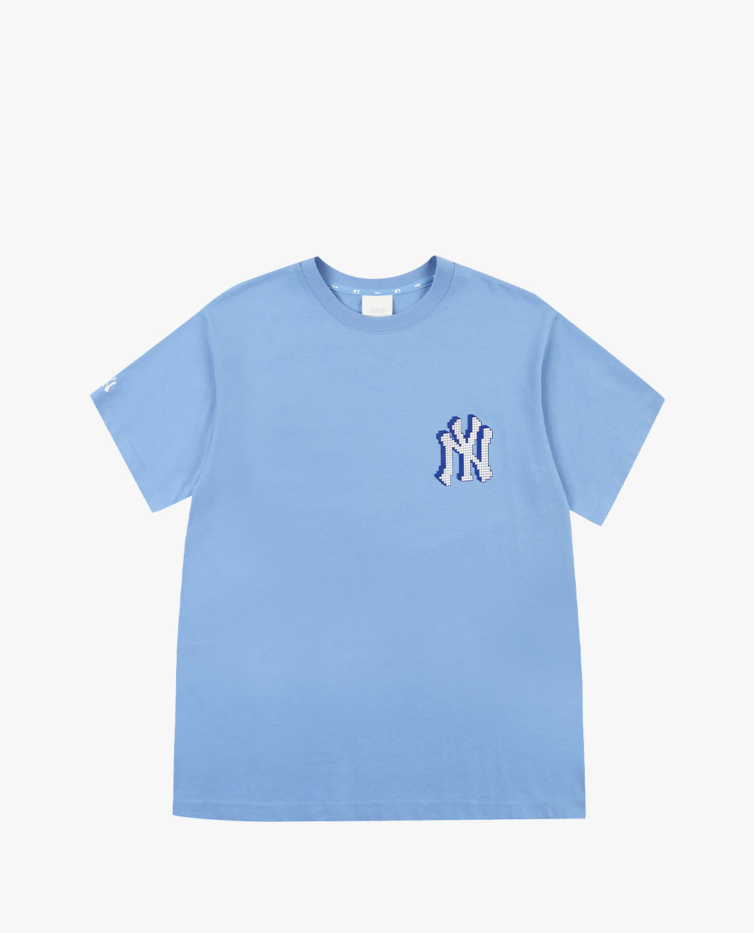 MLB - Áo thun cổ tròn ngắn tay PLAY Back Pixel Logo