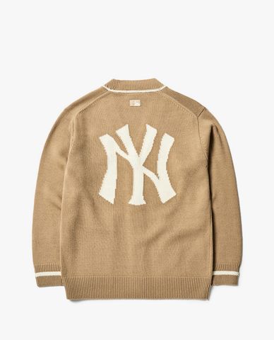  MLB - Áo khoác cardigan phom suông Basic 