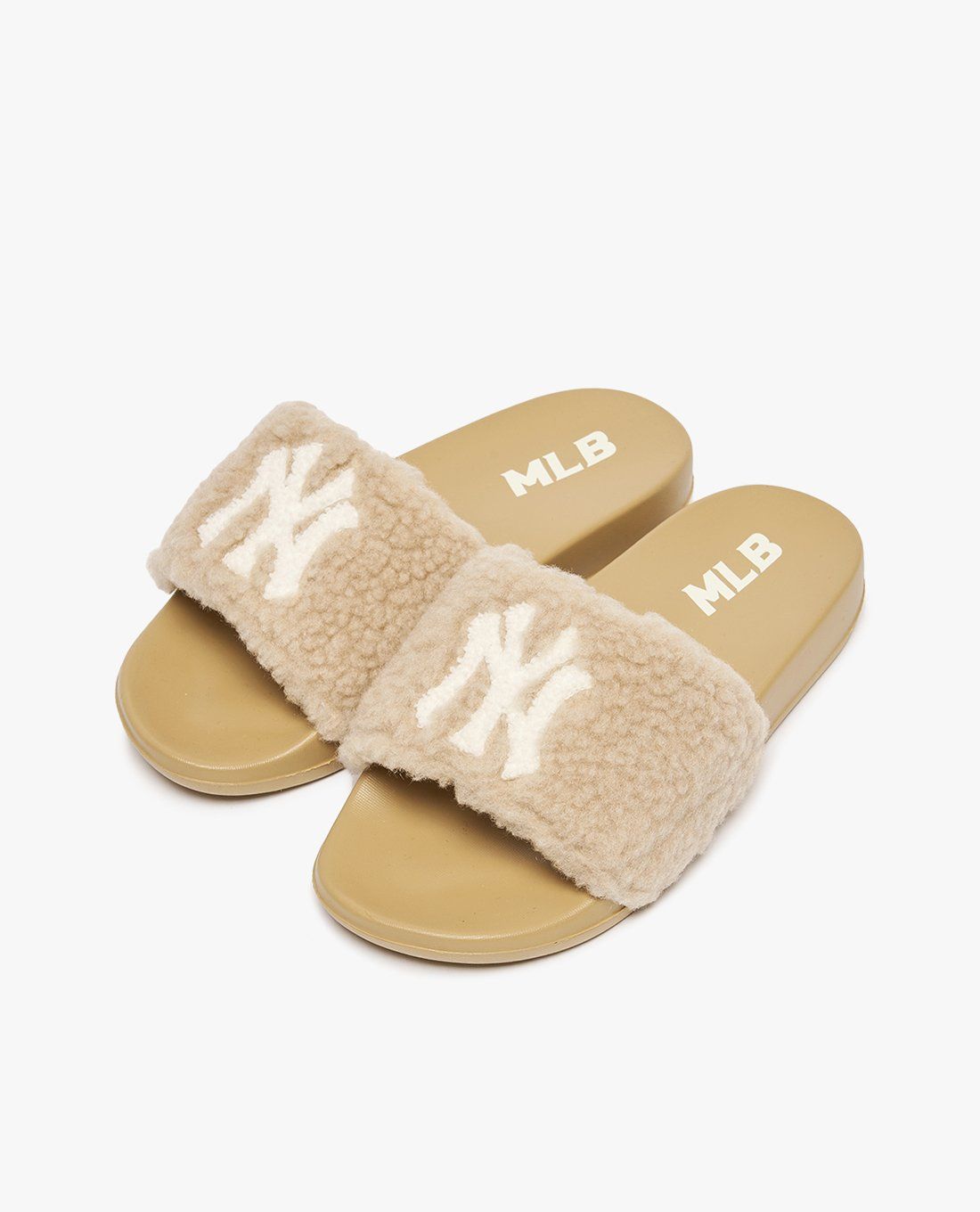 Dép MLB NY Monogram chữ thêu màu đen Like Auth 99  Giaytreconcom