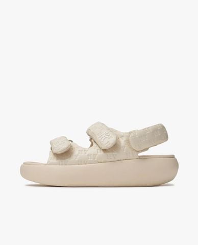  MLB - Giày sandals unisex đế thấp Base Classic Monogram 