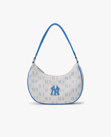  MLB - Túi đeo vai nữ Classic Monogram Jacquard 