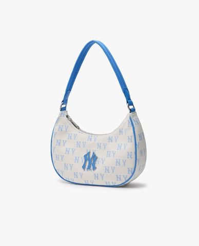 MLB - Túi đeo vai nữ Classic Monogram Jacquard 