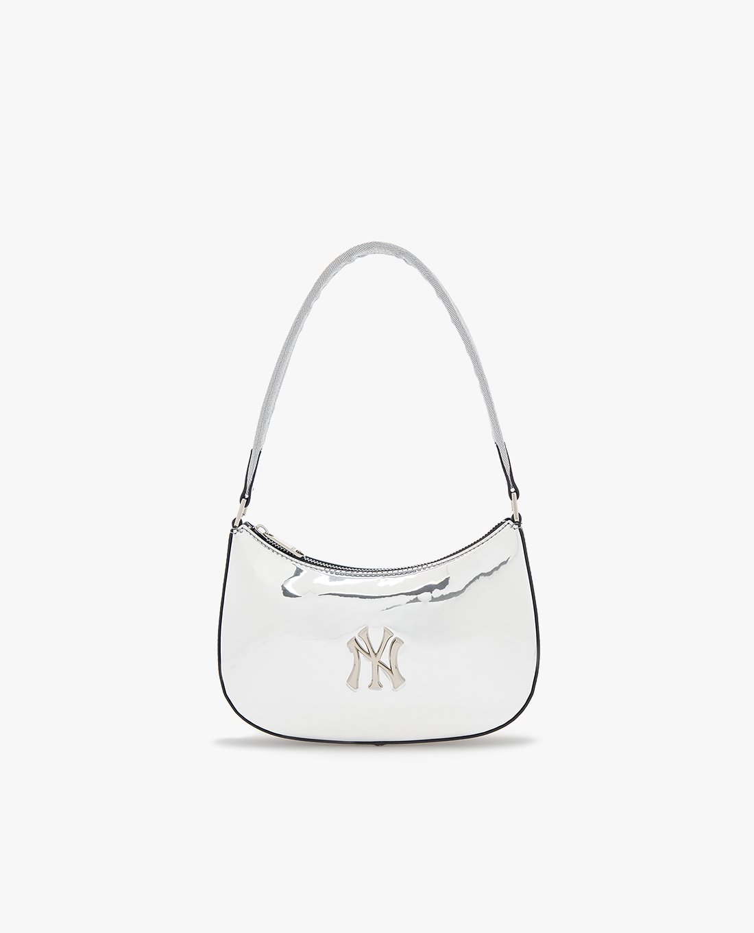 MLB - Túi đeo vai nữ Basic Silver