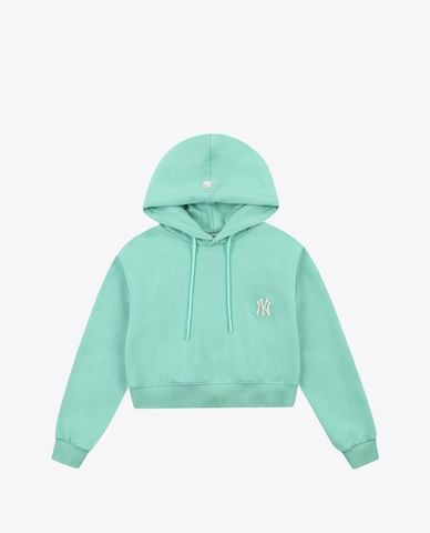  MLB - Áo hoodie nữ phom croptop thời trang 