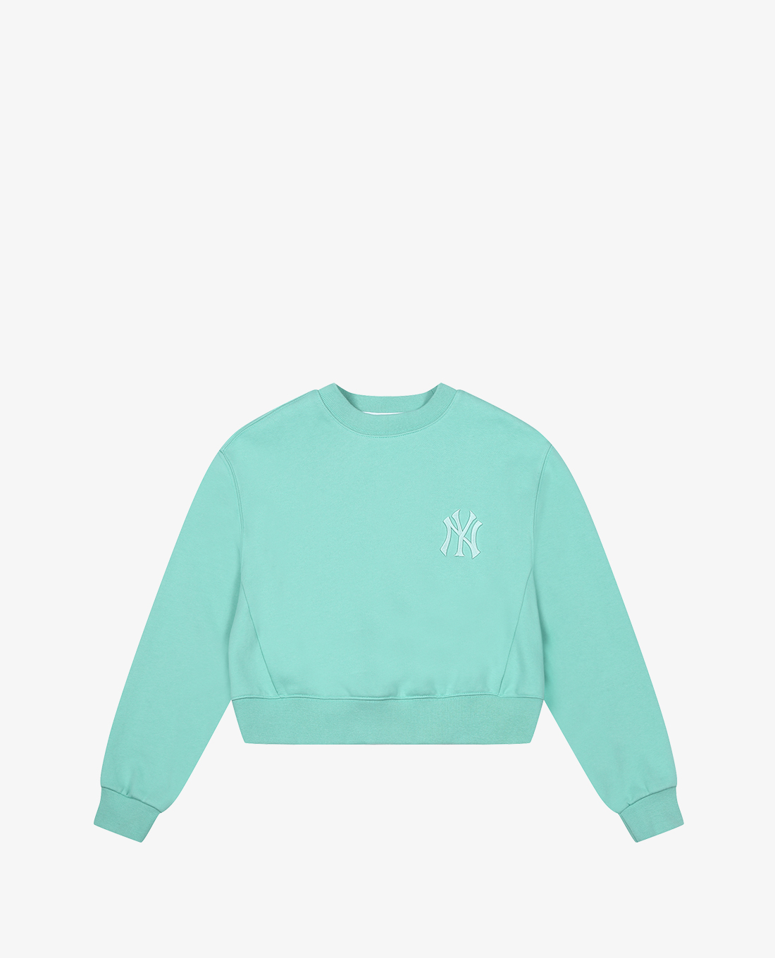 MLB - Áo sweatshirt nữ phom croptop Basic Logo