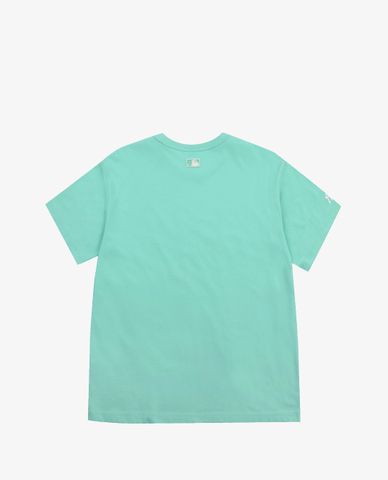  MLB - Áo thun cổ tròn ngắn tay LIKE Solid Color Popcorn 