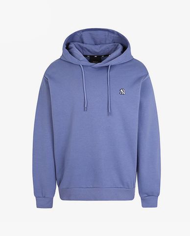  MLB - Áo hoodie tay dài phối mũ trùm Small Logo 