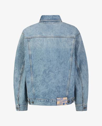  MLB - Áo khoác denim basic LA 