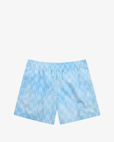  MLB - Quần short nữ lưng thun Monogram Poly 