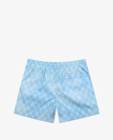  MLB - Quần short nữ lưng thun Monogram Poly 