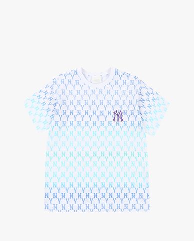  MLB - Áo thun cổ tròn ngắn tay Monogram Gradation 