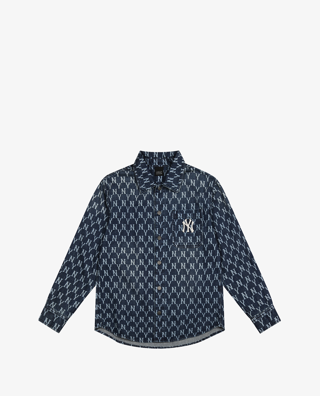 MLB - Áo sơ mi denim tay dài Monogram