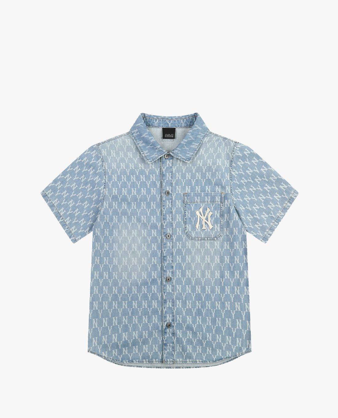 MLB - Áo sơ mi tay ngắn Monogram New York Yankees