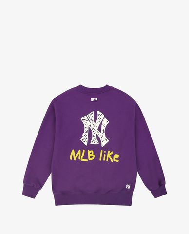  MLB - Áo sweatshirt tay dài cổ tròn Common MLB Like 