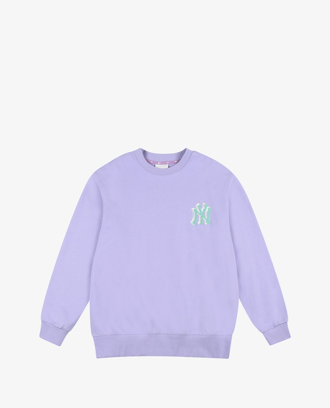 MLB - Áo sweatshirt tay dài cổ tròn PLAY Pixel Logo