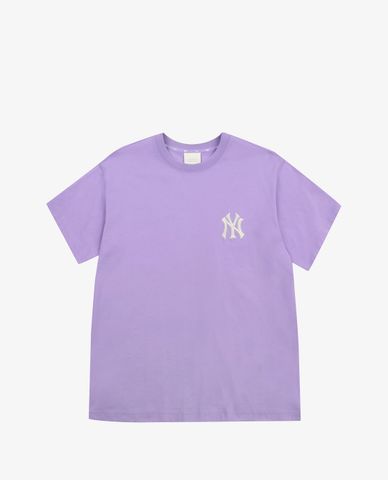  MLB - Áo thun cổ tròn ngắn tay Monogram Gradient Big Logo 